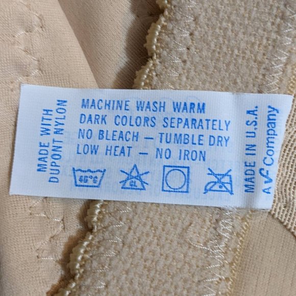 Vanity Fair Vintage 1980's Beige Firm Control Panty Shorts - size XL NWT - Picture 11 of 11